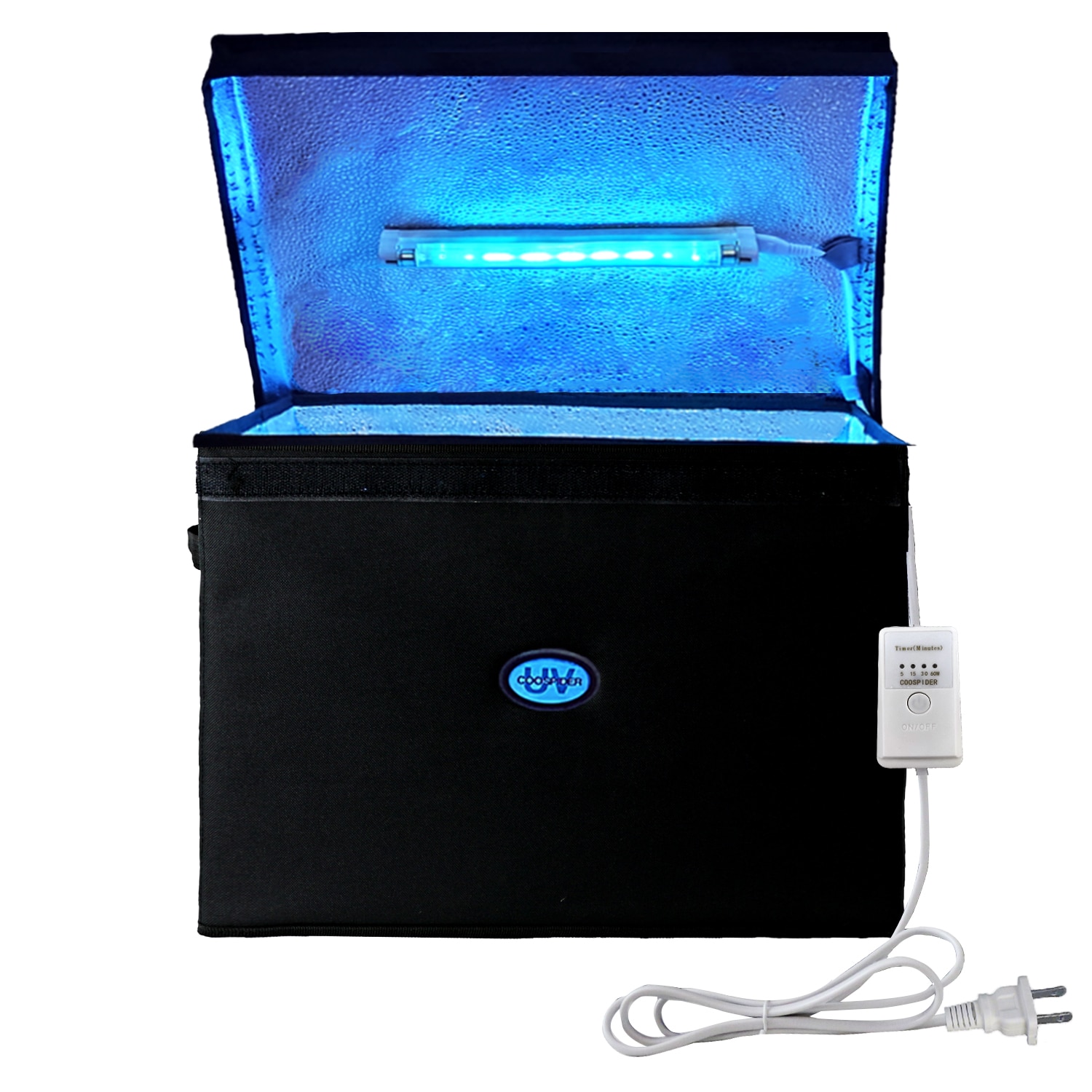 9.4 갤런 UV 램프 가방 자외선 상자 UVC 선형 빛 살균제에 대 한 가정용 제품/속옷/인형에 대 한 Applicate